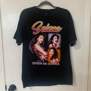 Selena Shirt in Mens Large Black